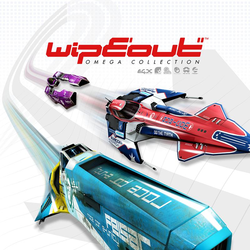 Wipeout Omega Collection box art for Playstation 4